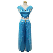 Load image into Gallery viewer, Retro Halloween Adult Women Cosplay Costumes Decor Blattern Rock Halloween Womens Girls Jasmine Princess Dress up Halloween hot
