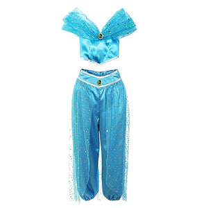 Retro Halloween Adult Women Cosplay Costumes Decor Blattern Rock Halloween Womens Girls Jasmine Princess Dress up Halloween hot